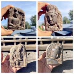 雲岡石窟 第二十窟 第五窟 第十八窟 思惟 煉瓦彫仏 玄関 書斎文鎮 文房置物 雲岡石窟 第二十窟 第五窟 第十八窟 思惟 煉瓦彫仏 玄関 書斎