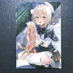 ぶいすぽっ！ 胡桃のあ 複製サイン 入り ポストカード