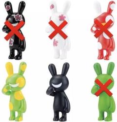BLACK RABBiT ブラックラビット ブラインドBOX版 ブラックラビット8 BLACK RABBiT8 1BOX6個入（ボックストイ