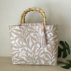 ウィリアムモリス♣︎Pure Jasmine Embroidery♣︎バッグ ウィリアムモリス♣︎Pure Jasmine Embroidery♣︎バッグ