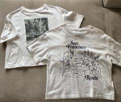 Tシャツ 130 Zara 白　2枚セット