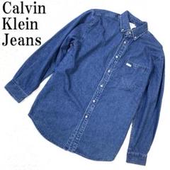 Calvin Klein Jeans デニムシャツ 中濃色 M B917