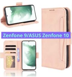 Zenfone 9/ASUS Zenfone 10 ケース 手帳型 ピンク