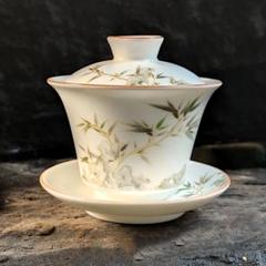 景徳鎮 青花竜紋三才蓋碗 茶碗 湯飲み煎茶器 新品未使用 61ej2jaED6L._UF894,1000_QL80_.jpg