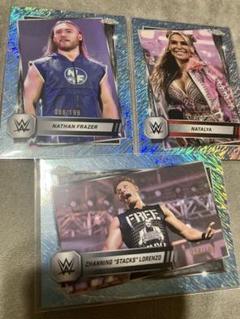 シリアル3枚セット★TOPPS CHROME WWE