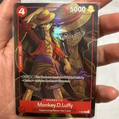 英語版ワンピーストレカ　ルフィ　パラレル