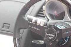 超激レア GReddy × in4mation oni ステアリング 超激レア GReddy × in4mation oni ステアリング - メルカリ