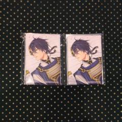 【オープニング 大放出セール】 とうらぶ 刀剣乱舞 スクエア 2点 三日月 祝画 五周年 缶バッジ その他