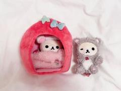 コリラックマ　ぬいぐるみ　ピンクネコ コリラックマ コリラックマキャット ピンク ケープ ネコ