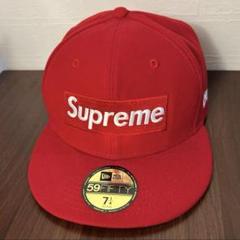 今市隆二さん着用モデル　supreme teamキャップ SUPREME TEAM キャップ レッド今市隆二さん着用