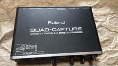 【ほぼ未使用】Roland QUAD-CAPTURE (SONAR X1セット) ほぼ未使用】Roland QUAD-CAPTURE (SONAR しようが X1セット