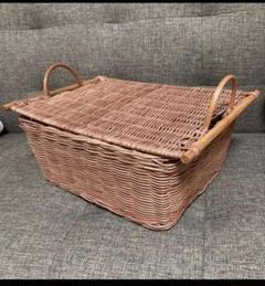 【新品未使用 送料無料】ラタン バスケット かご