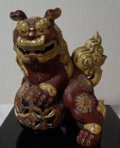 九谷焼獅子置物の中古/未使用品 - メルカリ