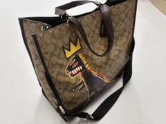 ☆新品未使用☆ COACH コーチ新品2Wayショルダーバッグバスキア