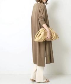 美品✨ ドゥーズィエムクラス シルク混 ロングカーディガン