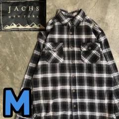 7T4401 JACHS ネルシャツ　ヘビネル　オンブレ　アメカジ　古着