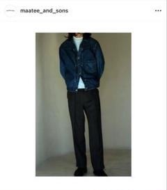 MAATEE&SONS・マーティーアンドサンズ】 40s COVERALL JACKET