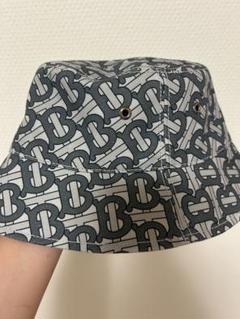 BURBERRY ロゴパターン バケットハット S