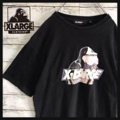 【希少デザイン】エクストララージ　ビッグロゴTシャツ　人気Lサイズ　T5