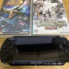 PSP-3000 本体 充電器 ゲームソフト2本セット
