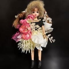 リカちゃん 人形 リメイク ハンドメイド 衣装 着物 ヘアセット 1点物 ②