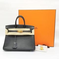 エルメス バーキン25 トゴ ブラック T刻印 付属品有