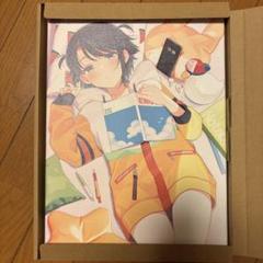 ミッドナイトブルー　ホロライブ　スリーブ　プレイマット　チェキ風　大空スバル ミッドナイトブルー ホロライブ スリーブ プレイマット チェキ風