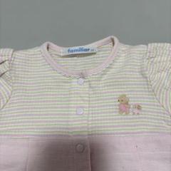 familiar ファミリア 前開き　半袖　ロンパース　カバーオール