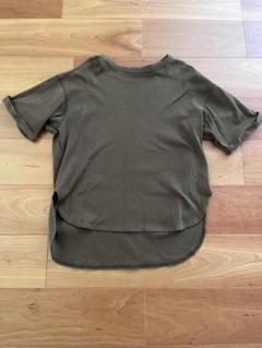Tシャツ　トップス　カーキ　ディニテコリエ　大人女子　美品　緑　カットソー　半袖