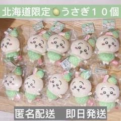 うさぎ　10個セット　ちいかわ ご当地マスコット 北海道限定 メロン　ぬいぐるみ 北海道限定 メロン ちいかわ うさぎ ご当地マスコット