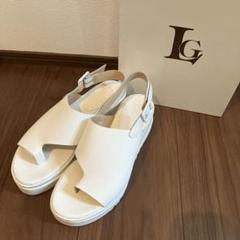 【未使用】ルカグロッシ　アシメトングサンダル