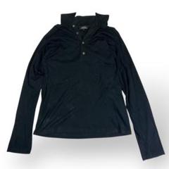 美品　apc 長袖　シャツ　ブラック　コットン　フランス製　M エーピーシー