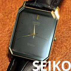 A198 希少 稼動品 SEIKO DOLCE 80年代ヴィンテージ A153 希少 稼動品 SEIKO DOLCE スクエア型 80年代ヴィンテージ