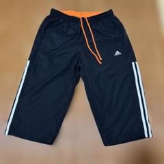 adidas ジャージパンツ 黒/オレンジ J0