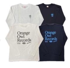 orange owl records Tシャツ Orange Owl Records 長袖Tシャツ - メルカリ
