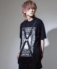 REFLEM【レフレム】パラシュートベルト付きプリントビッグTシャツ REFLEM【レフレム】パラシュートベルト付きプリントビッグT