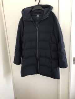 ユニクロ シームレスダウン コートXL ネイビー