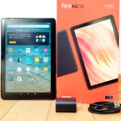 美品 Fire HD 10 ブラック 最新第13世代 ペーパーライクフィルム付きのサムネイル