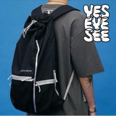◆YESEYESEE◆ YES Rushed Carapace Knapsack Black YS241WBABP0 Y.E.S Rushed Carapace Knapsack Black - 감도 깊은 취향 셀렉트