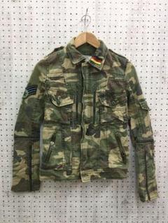 マウジー MOUSSY　ミリタリージャケット　ワッペン　グリーン　サイズＦ MOUSSY ワッペンミリタリージャケット - メルカリ