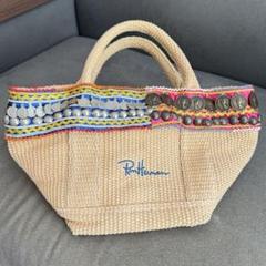Ron Hermanロンハーマンパームツリー刺繍入りかごバッグ Ron Hermanロンハーマンパームツリー刺繍入りかごバッグ - メルカリ