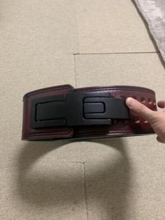 トレーニング・パワーベルト バーガンディ Mサイズ