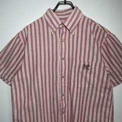 CHAPS チャップス　ストライプシャツ　サイズM ラルフローレン　90s 古着