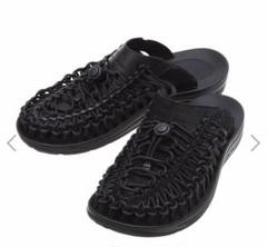 ENGINEERED GARMENTS × KEEN ブラック編み込みサンダル ENGINEERED GARMENTS (エンジニアードガーメンツ) Keen x EG