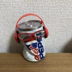 プチ ミュージカン　ペプシ　白×赤　音に反応して動く　フラワーロック　レトロ Amazon.co.jp: プチ ミュージカン 赤 ミュージ缶 物 音に反応