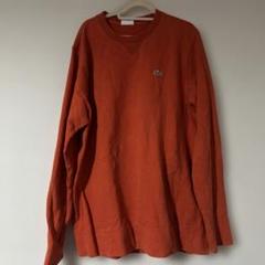 LACOSTE オレンジ トレーナー　サイズ5