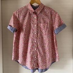 【専用】マッキントッシュフィロソフィー 花柄半袖シャツ ブラウス　洗えるリバティ 専用】マッキントッシュフィロソフィー 花柄半袖シャツ ブラウス