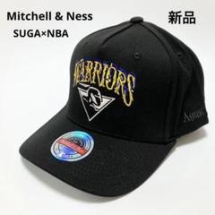 新品 ミッチェル＆ネス キャップ 帽子 ウォリアーズ BTS SUGA メンズ