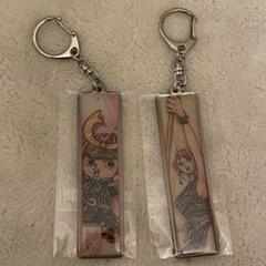 ONEPIECE ジャンプショップ限定 アクリルメタルキーホルダー ナミ ナミ チョッパー メタルキーホルダー ワンピース ジャンプ
