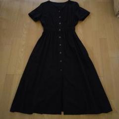 半袖 シャツワンピース　LOWRYS FARM　ロング丈